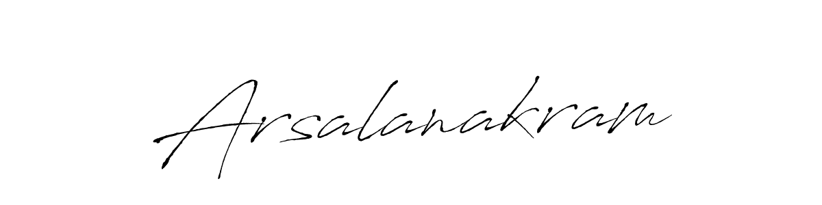 Antro_Vectra is a professional signature style that is perfect for those who want to add a touch of class to their signature. It is also a great choice for those who want to make their signature more unique. Get Arsalanakram name to fancy signature for free. Arsalanakram signature style 6 images and pictures png