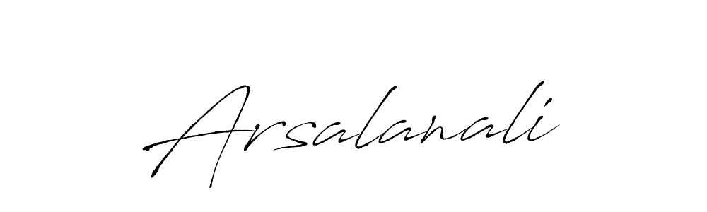 Similarly Antro_Vectra is the best handwritten signature design. Signature creator online .You can use it as an online autograph creator for name Arsalanali. Arsalanali signature style 6 images and pictures png