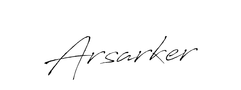 Also we have Arsarker name is the best signature style. Create professional handwritten signature collection using Antro_Vectra autograph style. Arsarker signature style 6 images and pictures png
