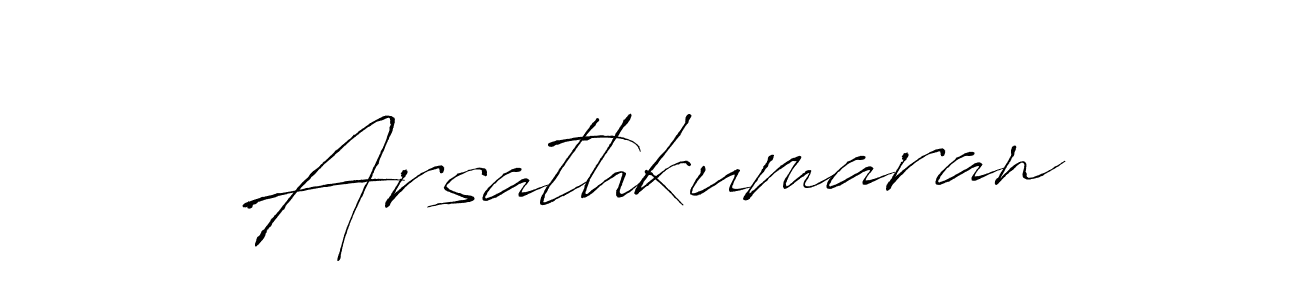 Also You can easily find your signature by using the search form. We will create Arsathkumaran name handwritten signature images for you free of cost using Antro_Vectra sign style. Arsathkumaran signature style 6 images and pictures png
