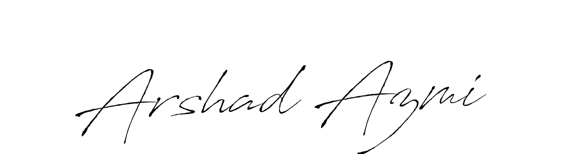 Make a beautiful signature design for name Arshad Azmi. Use this online signature maker to create a handwritten signature for free. Arshad Azmi signature style 6 images and pictures png