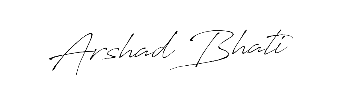 Here are the top 10 professional signature styles for the name Arshad Bhati. These are the best autograph styles you can use for your name. Arshad Bhati signature style 6 images and pictures png