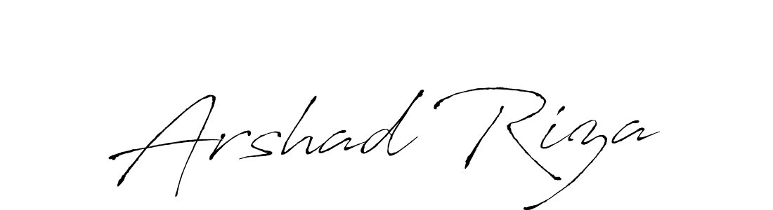 Use a signature maker to create a handwritten signature online. With this signature software, you can design (Antro_Vectra) your own signature for name Arshad Riza. Arshad Riza signature style 6 images and pictures png