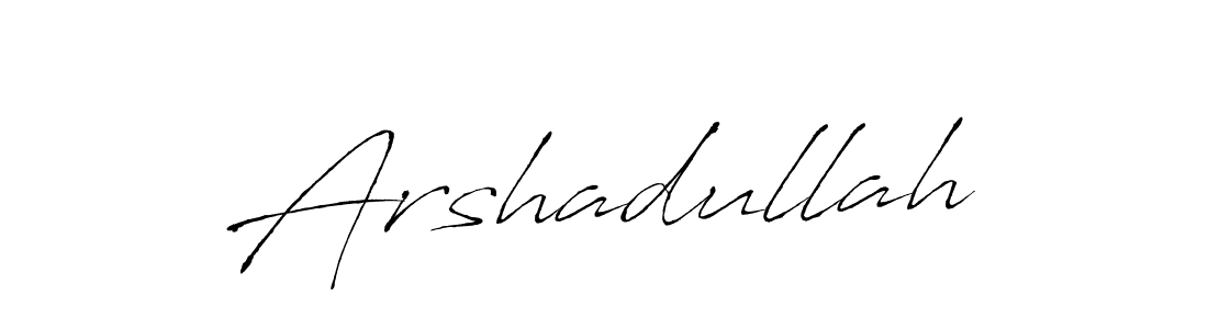 Also we have Arshadullah name is the best signature style. Create professional handwritten signature collection using Antro_Vectra autograph style. Arshadullah signature style 6 images and pictures png