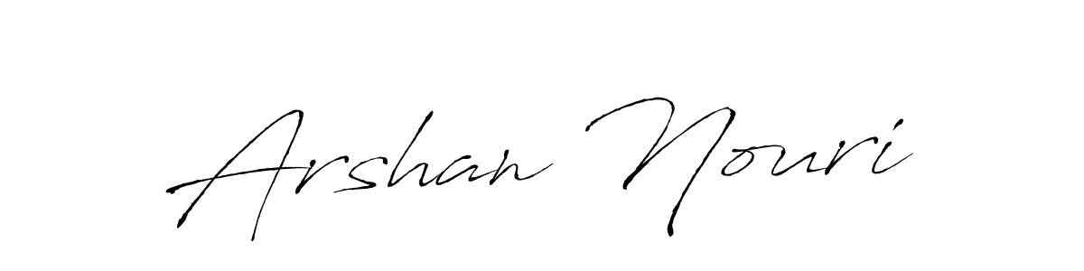 Make a beautiful signature design for name Arshan Nouri. Use this online signature maker to create a handwritten signature for free. Arshan Nouri signature style 6 images and pictures png