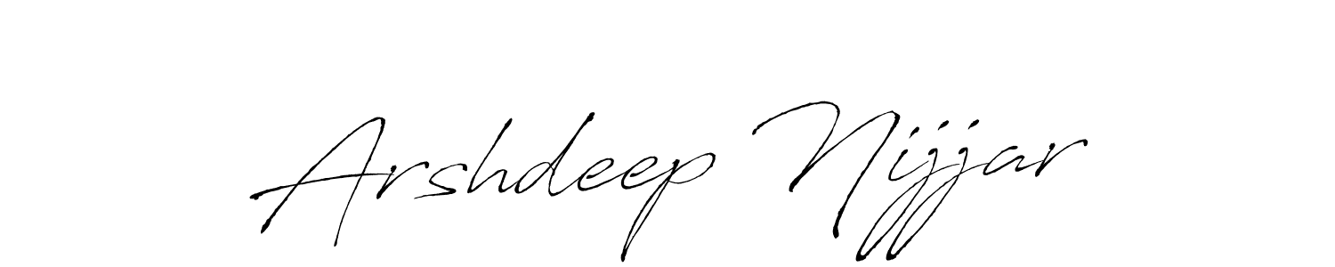 Make a short Arshdeep Nijjar signature style. Manage your documents anywhere anytime using Antro_Vectra. Create and add eSignatures, submit forms, share and send files easily. Arshdeep Nijjar signature style 6 images and pictures png