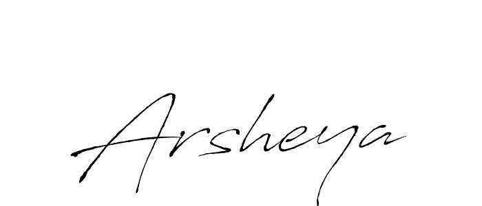 Design your own signature with our free online signature maker. With this signature software, you can create a handwritten (Antro_Vectra) signature for name Arsheya. Arsheya signature style 6 images and pictures png