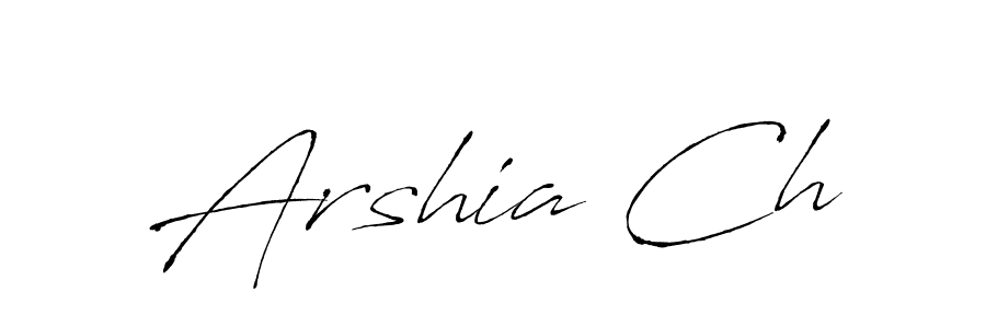 Similarly Antro_Vectra is the best handwritten signature design. Signature creator online .You can use it as an online autograph creator for name Arshia Ch. Arshia Ch signature style 6 images and pictures png