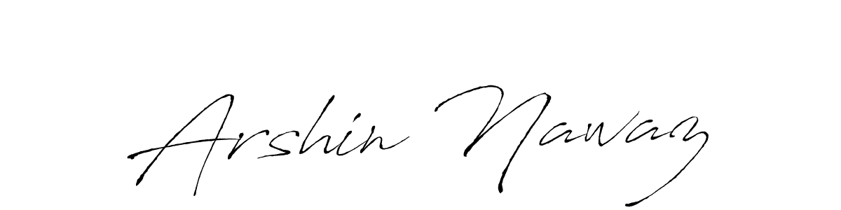 Also You can easily find your signature by using the search form. We will create Arshin Nawaz name handwritten signature images for you free of cost using Antro_Vectra sign style. Arshin Nawaz signature style 6 images and pictures png