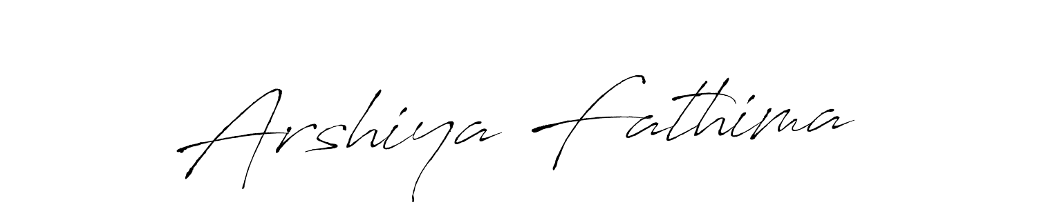 The best way (Antro_Vectra) to make a short signature is to pick only two or three words in your name. The name Arshiya Fathima include a total of six letters. For converting this name. Arshiya Fathima signature style 6 images and pictures png