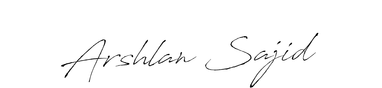 You should practise on your own different ways (Antro_Vectra) to write your name (Arshlan Sajid) in signature. don't let someone else do it for you. Arshlan Sajid signature style 6 images and pictures png