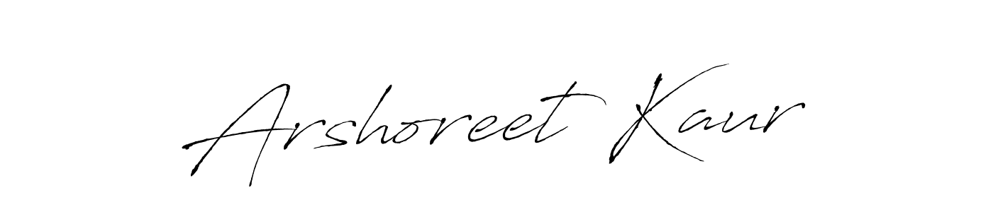 Use a signature maker to create a handwritten signature online. With this signature software, you can design (Antro_Vectra) your own signature for name Arshoreet Kaur. Arshoreet Kaur signature style 6 images and pictures png