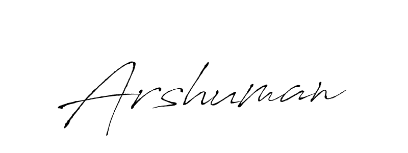 Make a beautiful signature design for name Arshuman. Use this online signature maker to create a handwritten signature for free. Arshuman signature style 6 images and pictures png