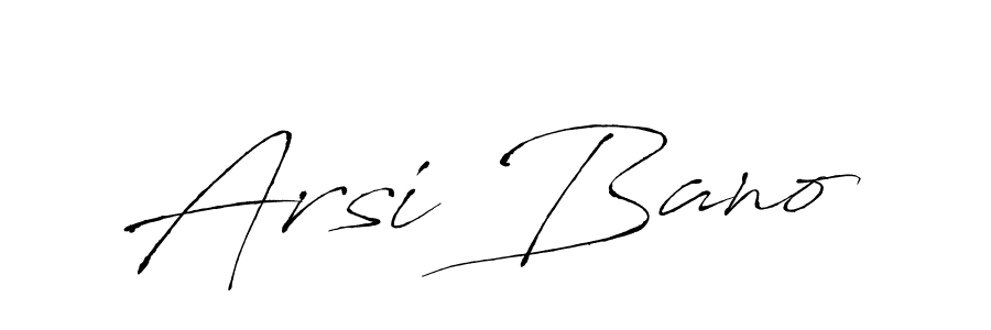 You can use this online signature creator to create a handwritten signature for the name Arsi Bano. This is the best online autograph maker. Arsi Bano signature style 6 images and pictures png