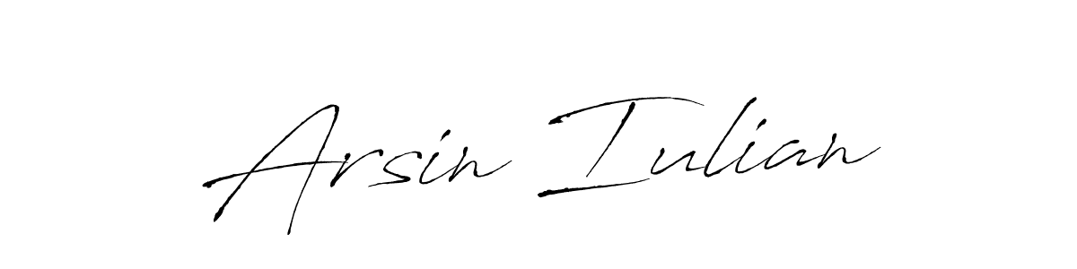 You can use this online signature creator to create a handwritten signature for the name Arsin Iulian. This is the best online autograph maker. Arsin Iulian signature style 6 images and pictures png