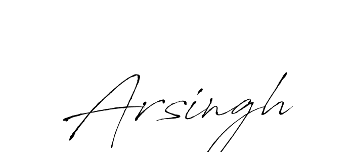 The best way (Antro_Vectra) to make a short signature is to pick only two or three words in your name. The name Arsingh include a total of six letters. For converting this name. Arsingh signature style 6 images and pictures png