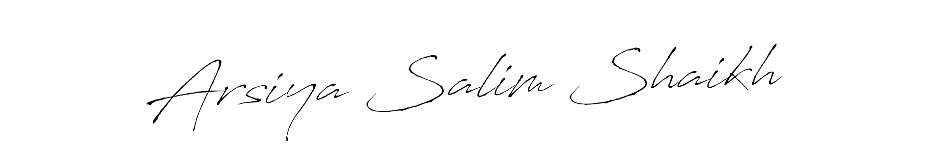 Use a signature maker to create a handwritten signature online. With this signature software, you can design (Antro_Vectra) your own signature for name Arsiya Salim Shaikh. Arsiya Salim Shaikh signature style 6 images and pictures png