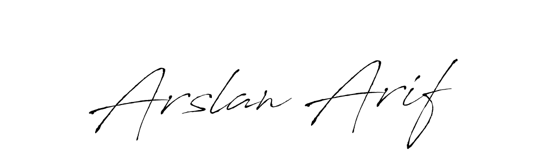 Make a beautiful signature design for name Arslan Arif. Use this online signature maker to create a handwritten signature for free. Arslan Arif signature style 6 images and pictures png