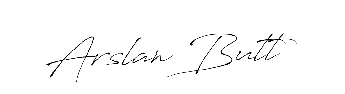 It looks lik you need a new signature style for name Arslan Butt. Design unique handwritten (Antro_Vectra) signature with our free signature maker in just a few clicks. Arslan Butt signature style 6 images and pictures png