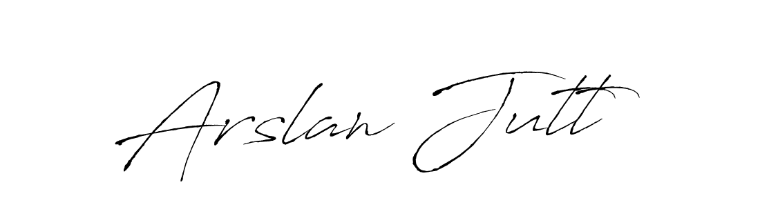 How to make Arslan Jutt signature? Antro_Vectra is a professional autograph style. Create handwritten signature for Arslan Jutt name. Arslan Jutt signature style 6 images and pictures png