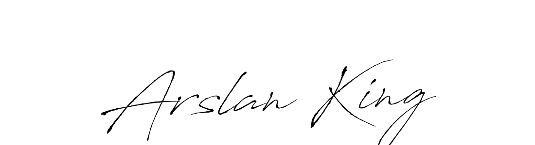 if you are searching for the best signature style for your name Arslan King. so please give up your signature search. here we have designed multiple signature styles  using Antro_Vectra. Arslan King signature style 6 images and pictures png
