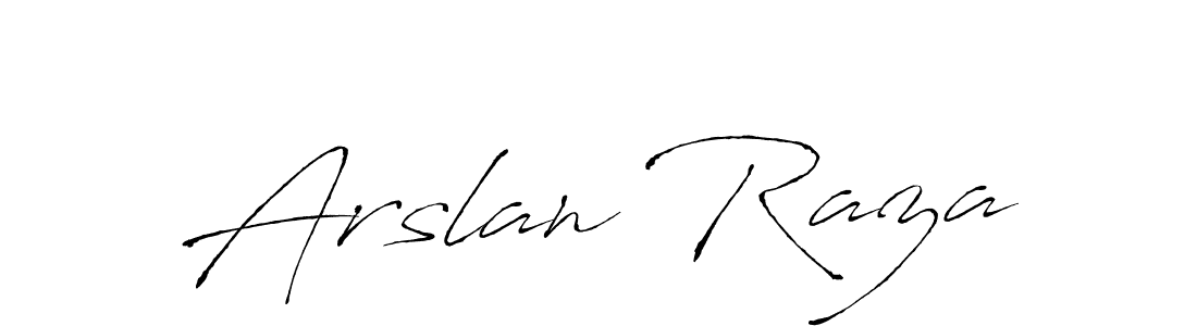 The best way (Antro_Vectra) to make a short signature is to pick only two or three words in your name. The name Arslan Raza include a total of six letters. For converting this name. Arslan Raza signature style 6 images and pictures png