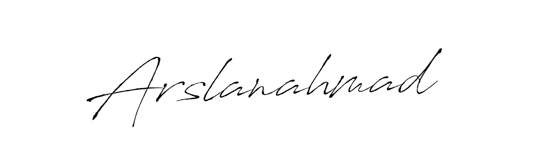 The best way (Antro_Vectra) to make a short signature is to pick only two or three words in your name. The name Arslanahmad include a total of six letters. For converting this name. Arslanahmad signature style 6 images and pictures png