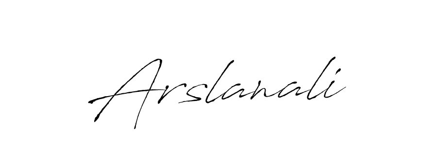 Also we have Arslanali name is the best signature style. Create professional handwritten signature collection using Antro_Vectra autograph style. Arslanali signature style 6 images and pictures png