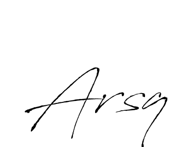 Similarly Antro_Vectra is the best handwritten signature design. Signature creator online .You can use it as an online autograph creator for name Arsq. Arsq signature style 6 images and pictures png