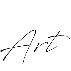 Design your own signature with our free online signature maker. With this signature software, you can create a handwritten (Antro_Vectra) signature for name Art. Art signature style 6 images and pictures png