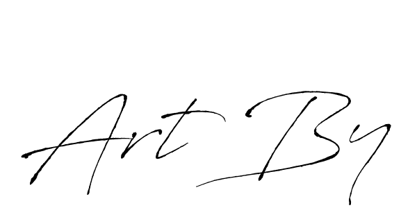 How to make Art By signature? Antro_Vectra is a professional autograph style. Create handwritten signature for Art By name. Art By signature style 6 images and pictures png