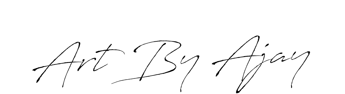 How to make Art By Ajay signature? Antro_Vectra is a professional autograph style. Create handwritten signature for Art By Ajay name. Art By Ajay signature style 6 images and pictures png