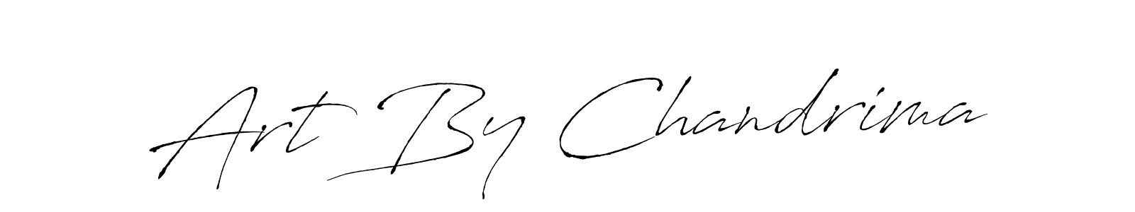 Also we have Art By Chandrima name is the best signature style. Create professional handwritten signature collection using Antro_Vectra autograph style. Art By Chandrima signature style 6 images and pictures png