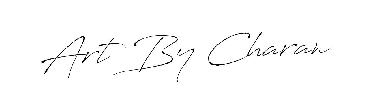 Create a beautiful signature design for name Art By Charan. With this signature (Antro_Vectra) fonts, you can make a handwritten signature for free. Art By Charan signature style 6 images and pictures png