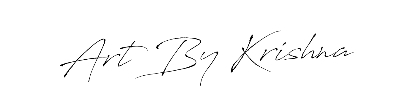 Similarly Antro_Vectra is the best handwritten signature design. Signature creator online .You can use it as an online autograph creator for name Art By Krishna. Art By Krishna signature style 6 images and pictures png