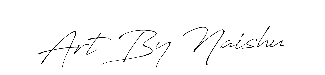 Here are the top 10 professional signature styles for the name Art By Naishu. These are the best autograph styles you can use for your name. Art By Naishu signature style 6 images and pictures png