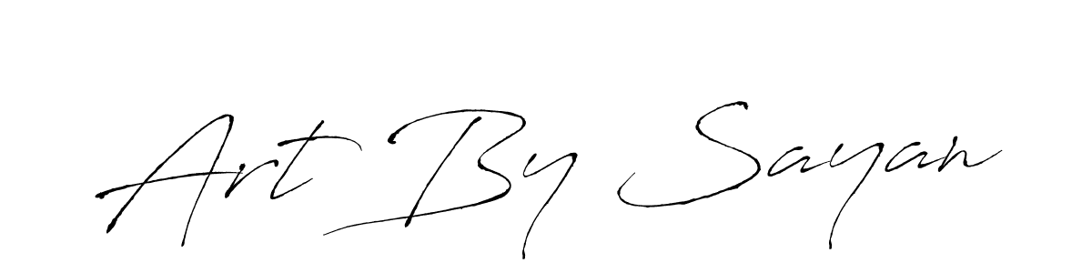 Make a beautiful signature design for name Art By Sayan. Use this online signature maker to create a handwritten signature for free. Art By Sayan signature style 6 images and pictures png