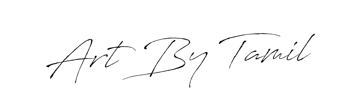 Make a beautiful signature design for name Art By Tamil. With this signature (Antro_Vectra) style, you can create a handwritten signature for free. Art By Tamil signature style 6 images and pictures png