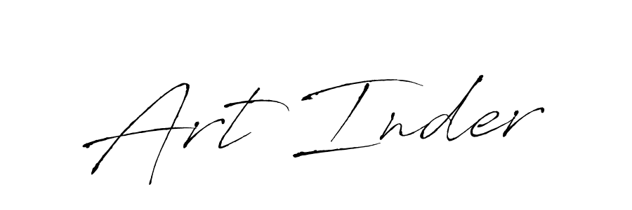 Art Inder stylish signature style. Best Handwritten Sign (Antro_Vectra) for my name. Handwritten Signature Collection Ideas for my name Art Inder. Art Inder signature style 6 images and pictures png