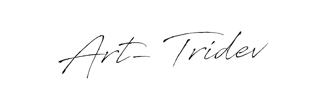 Also we have Art- Tridev name is the best signature style. Create professional handwritten signature collection using Antro_Vectra autograph style. Art- Tridev signature style 6 images and pictures png