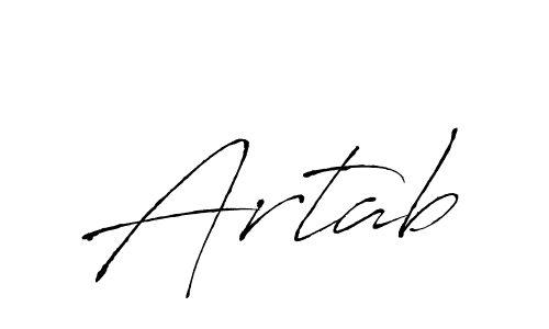 You should practise on your own different ways (Antro_Vectra) to write your name (Artab) in signature. don't let someone else do it for you. Artab signature style 6 images and pictures png