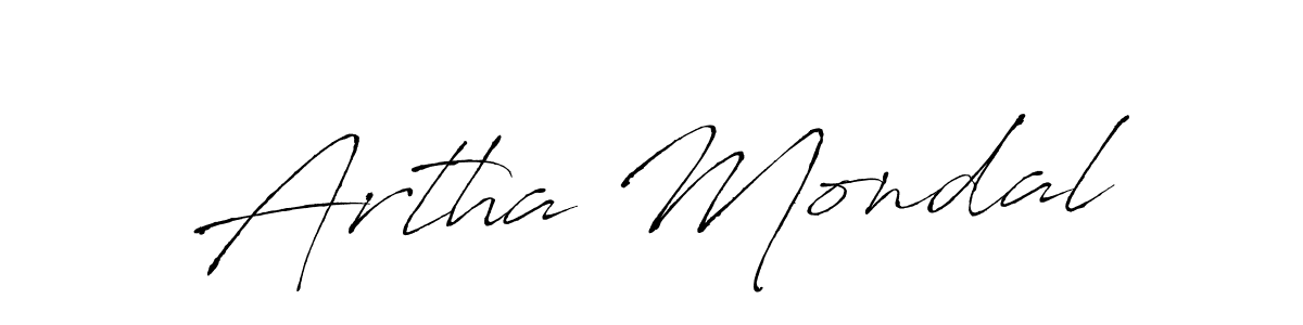 It looks lik you need a new signature style for name Artha Mondal. Design unique handwritten (Antro_Vectra) signature with our free signature maker in just a few clicks. Artha Mondal signature style 6 images and pictures png