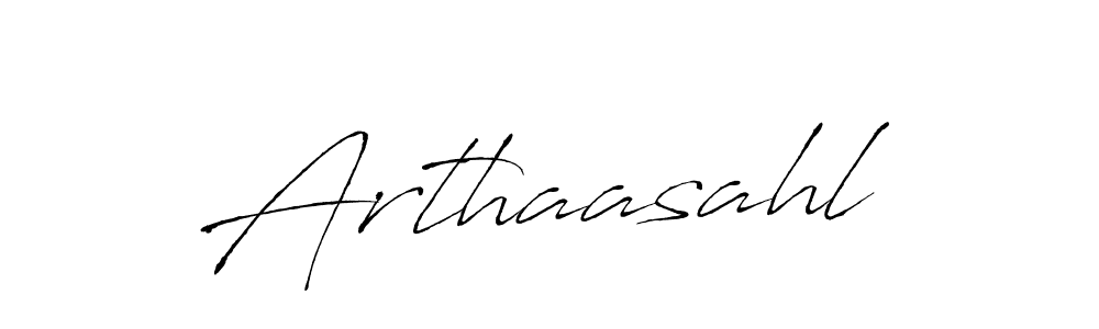 Arthaasahl stylish signature style. Best Handwritten Sign (Antro_Vectra) for my name. Handwritten Signature Collection Ideas for my name Arthaasahl. Arthaasahl signature style 6 images and pictures png