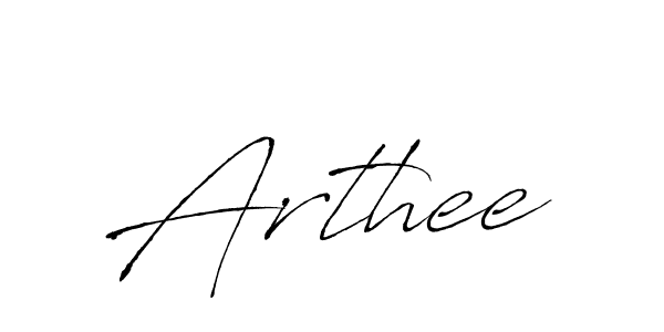 The best way (Antro_Vectra) to make a short signature is to pick only two or three words in your name. The name Arthee include a total of six letters. For converting this name. Arthee signature style 6 images and pictures png