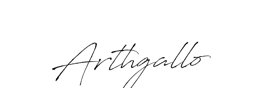 Use a signature maker to create a handwritten signature online. With this signature software, you can design (Antro_Vectra) your own signature for name Arthgallo. Arthgallo signature style 6 images and pictures png