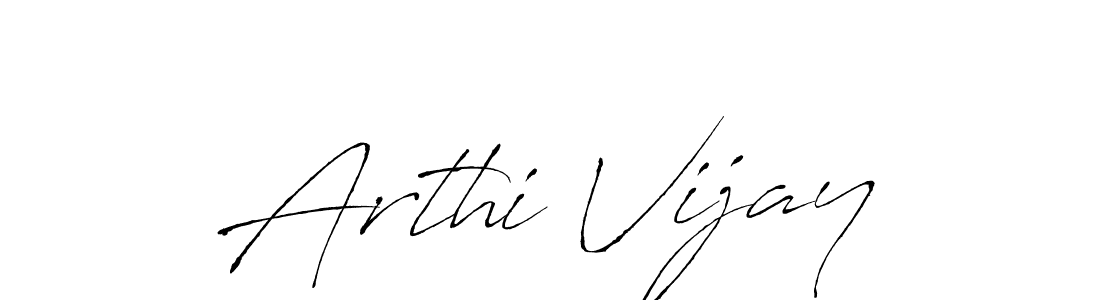 You should practise on your own different ways (Antro_Vectra) to write your name (Arthi Vijay) in signature. don't let someone else do it for you. Arthi Vijay signature style 6 images and pictures png