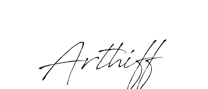 Design your own signature with our free online signature maker. With this signature software, you can create a handwritten (Antro_Vectra) signature for name Arthiff. Arthiff signature style 6 images and pictures png