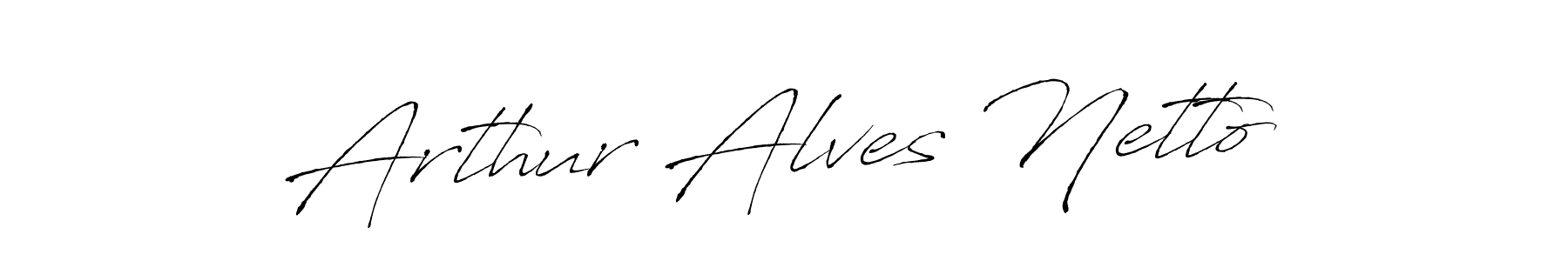 Make a beautiful signature design for name Arthur Alves Netto. Use this online signature maker to create a handwritten signature for free. Arthur Alves Netto signature style 6 images and pictures png