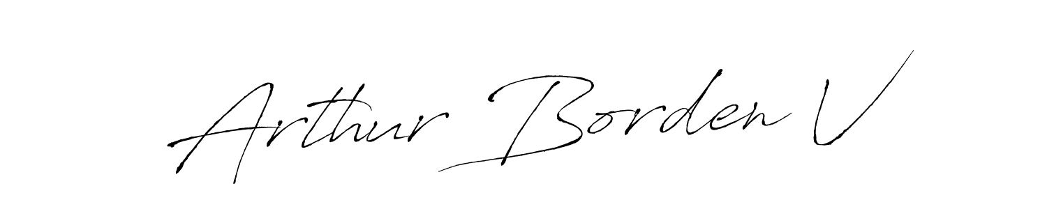 This is the best signature style for the Arthur Borden V name. Also you like these signature font (Antro_Vectra). Mix name signature. Arthur Borden V signature style 6 images and pictures png