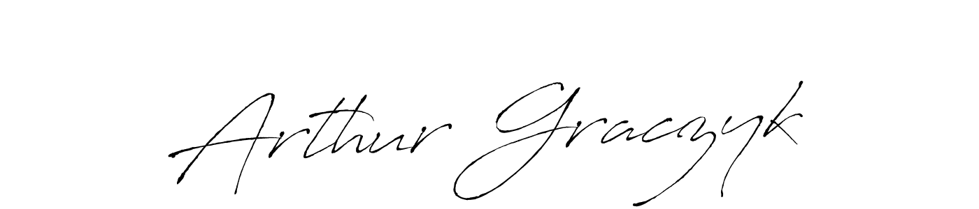 You should practise on your own different ways (Antro_Vectra) to write your name (Arthur Graczyk) in signature. don't let someone else do it for you. Arthur Graczyk signature style 6 images and pictures png